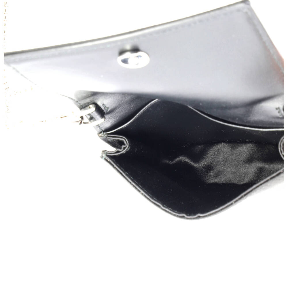 Prada Flap Card Holder With Chain Satin #234415P15B - Picture 5 of 6